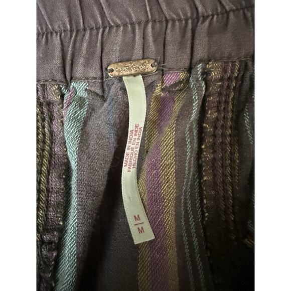 Striped Multicolor Women's Shorts - Picture 9 of 10